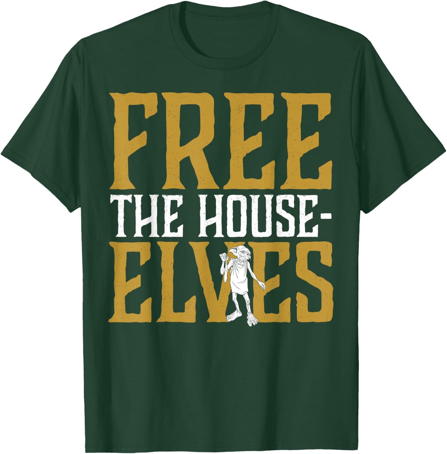 Harry Potter Dobby Free The House-Elves T-Shirt - T-Shirt | Forest