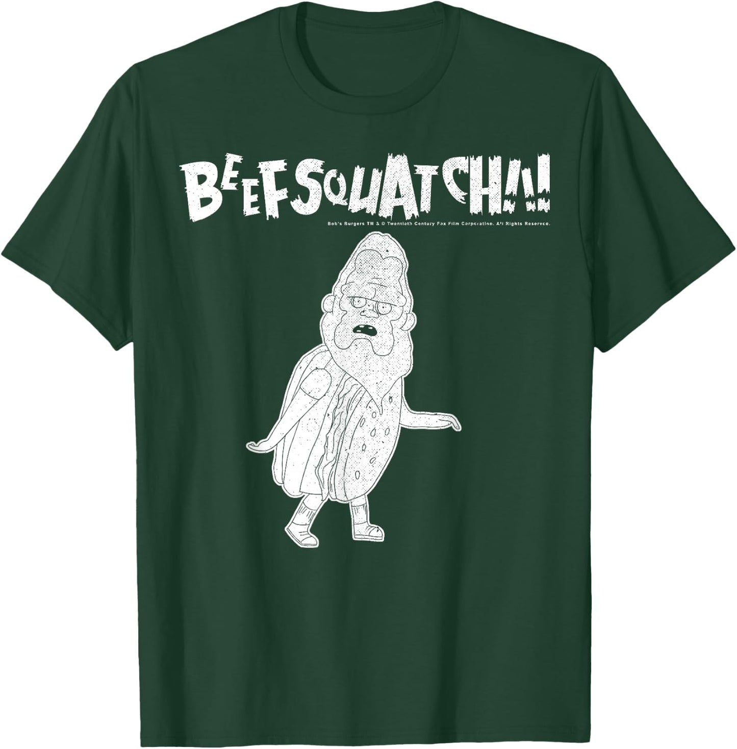 Bob's Burgers Beefsquatch Portrait T-Shirt - T-Shirt | Forest