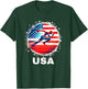 USA Team Track and Field Shirt Women Kids Track T-Shirt - T-Shirt | Forest