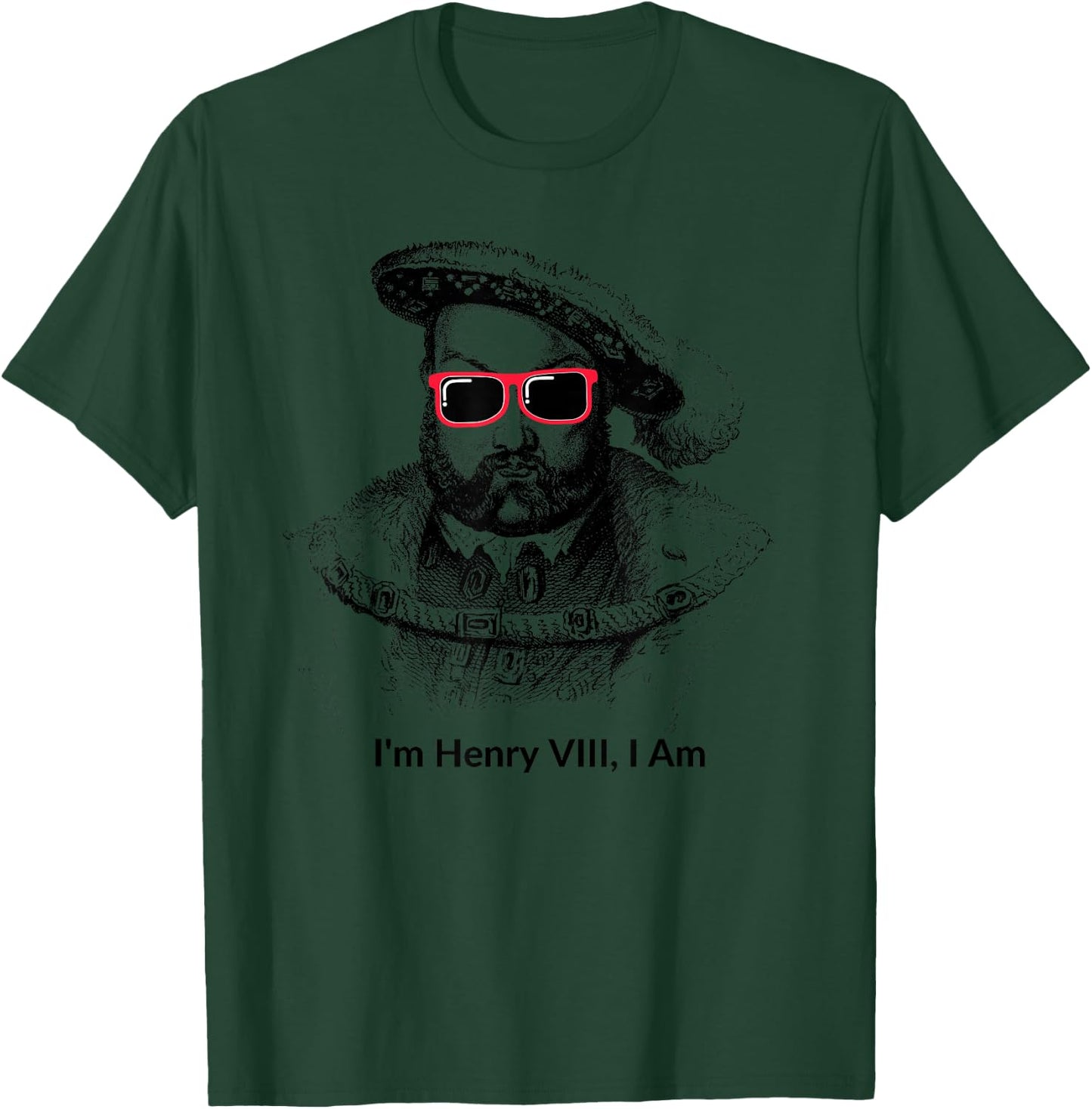 England Royalty Henry The 8th Gift T-Shirt - T-Shirt | Forest