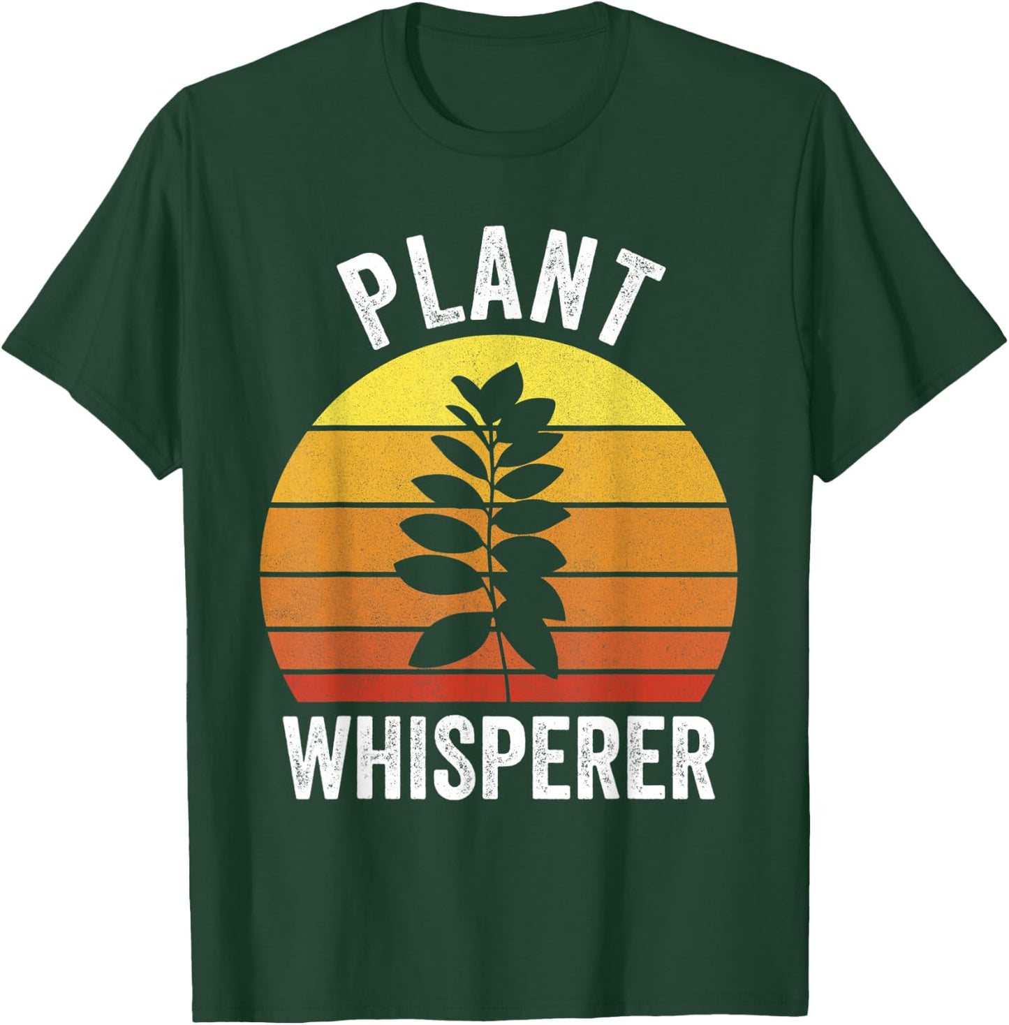 Retro Plant Whisperer Shirt Funny Hobby Gardening Gardener T-Shirt - T-Shirt | Forest