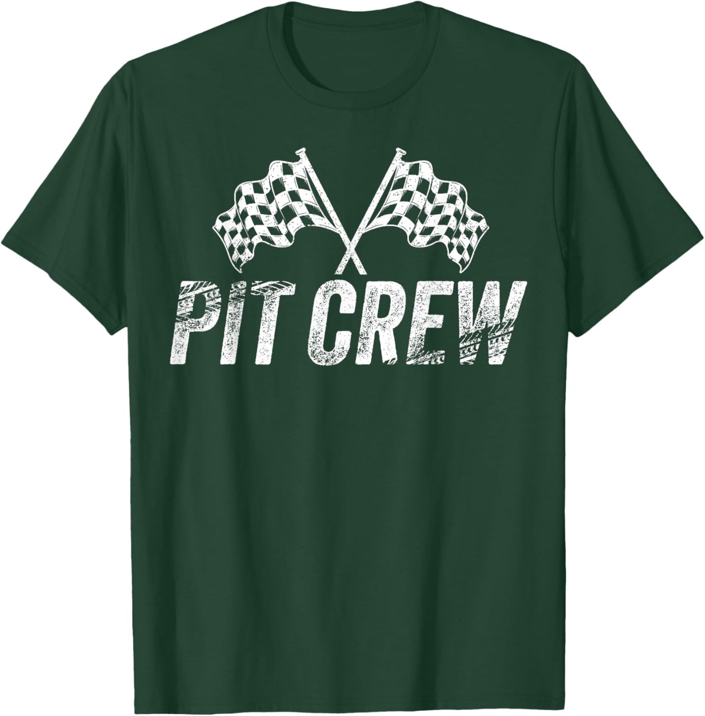 Pit Crew Birthday Family Matching Race Car Racing T-Shirt - T-Shirt | Forest