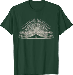 Vintage Peacock T-Shirt - T-Shirt | Forest