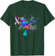 Hummingbird Breast Cancer Awareness Month Pink Ribbon T-Shirt - T-Shirt | Forest