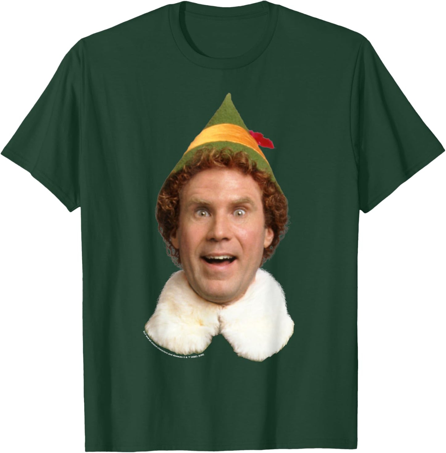 Elf Buddy The Elf Big Face T-Shirt - T-Shirt | Forest