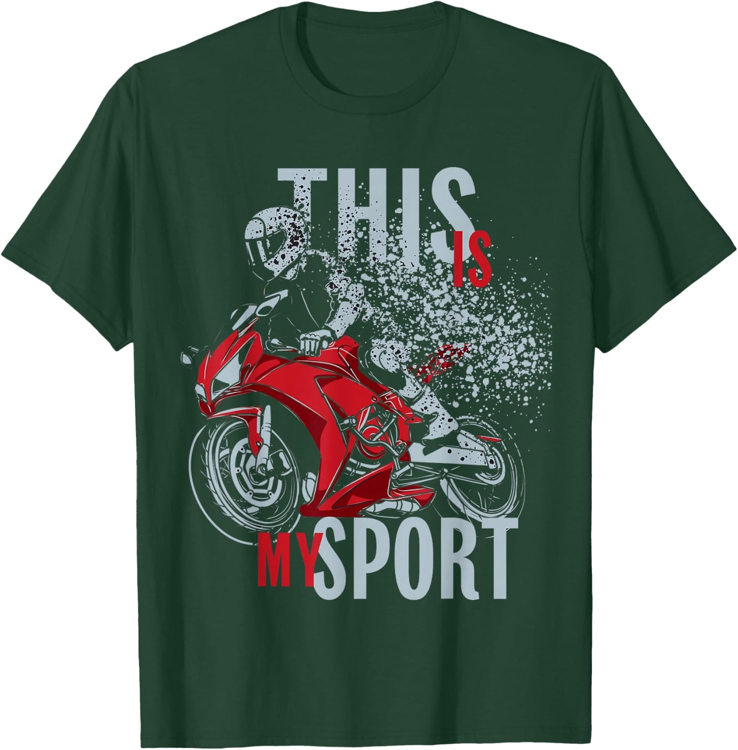 CBR This Is My Sport T-Shirt - T-Shirt | Forest