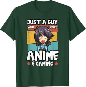 Anime Otaku Weeb Cosplay Merch Funny Gaming Gift T-Shirt - T-Shirt | Forest