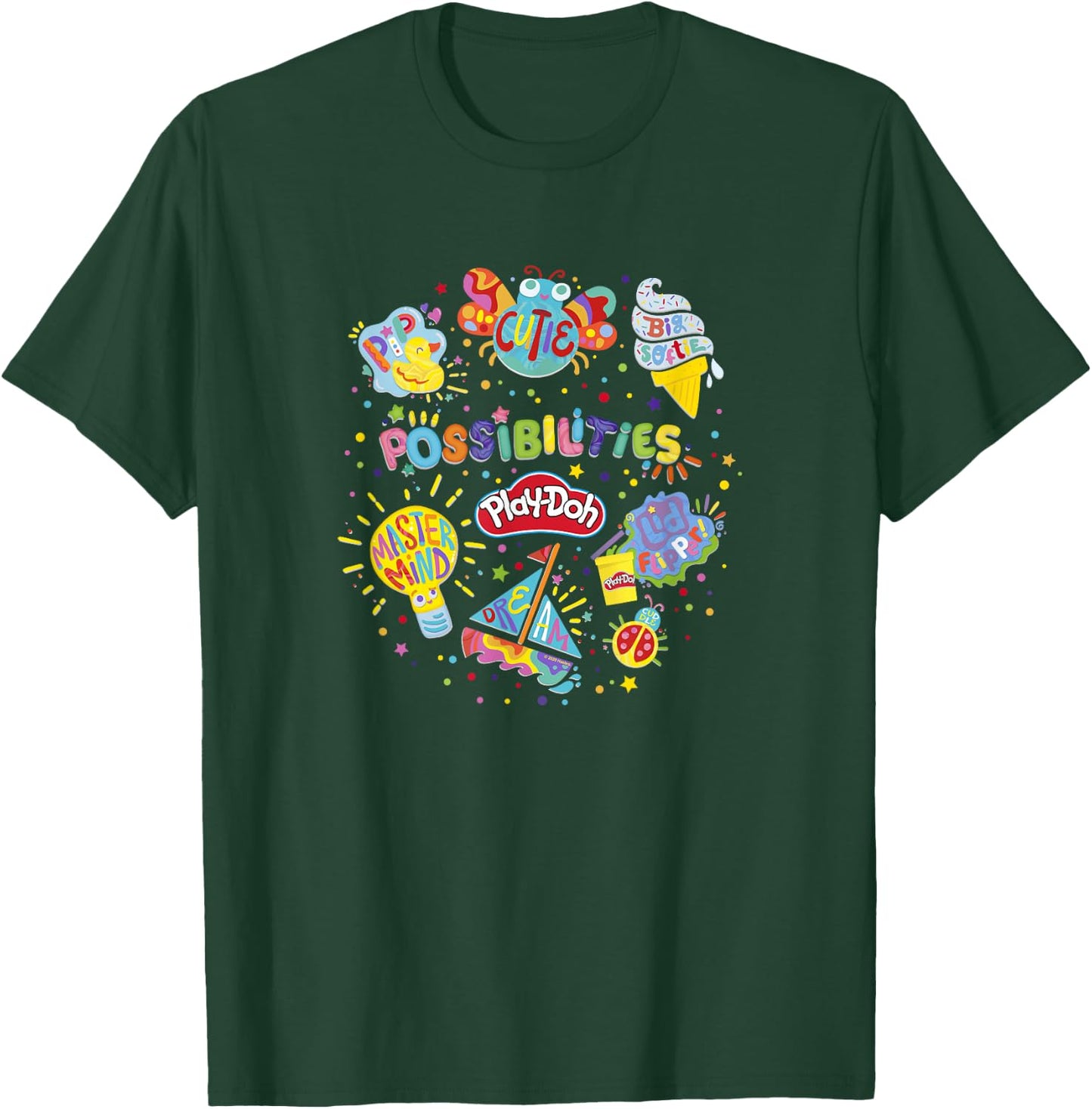 Play-Doh Possibilities Collage T-Shirt - T-Shirt | Forest