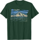 Mt. Hood Oregon Hand Drawn Engraving T-Shirt - T-Shirt | Forest