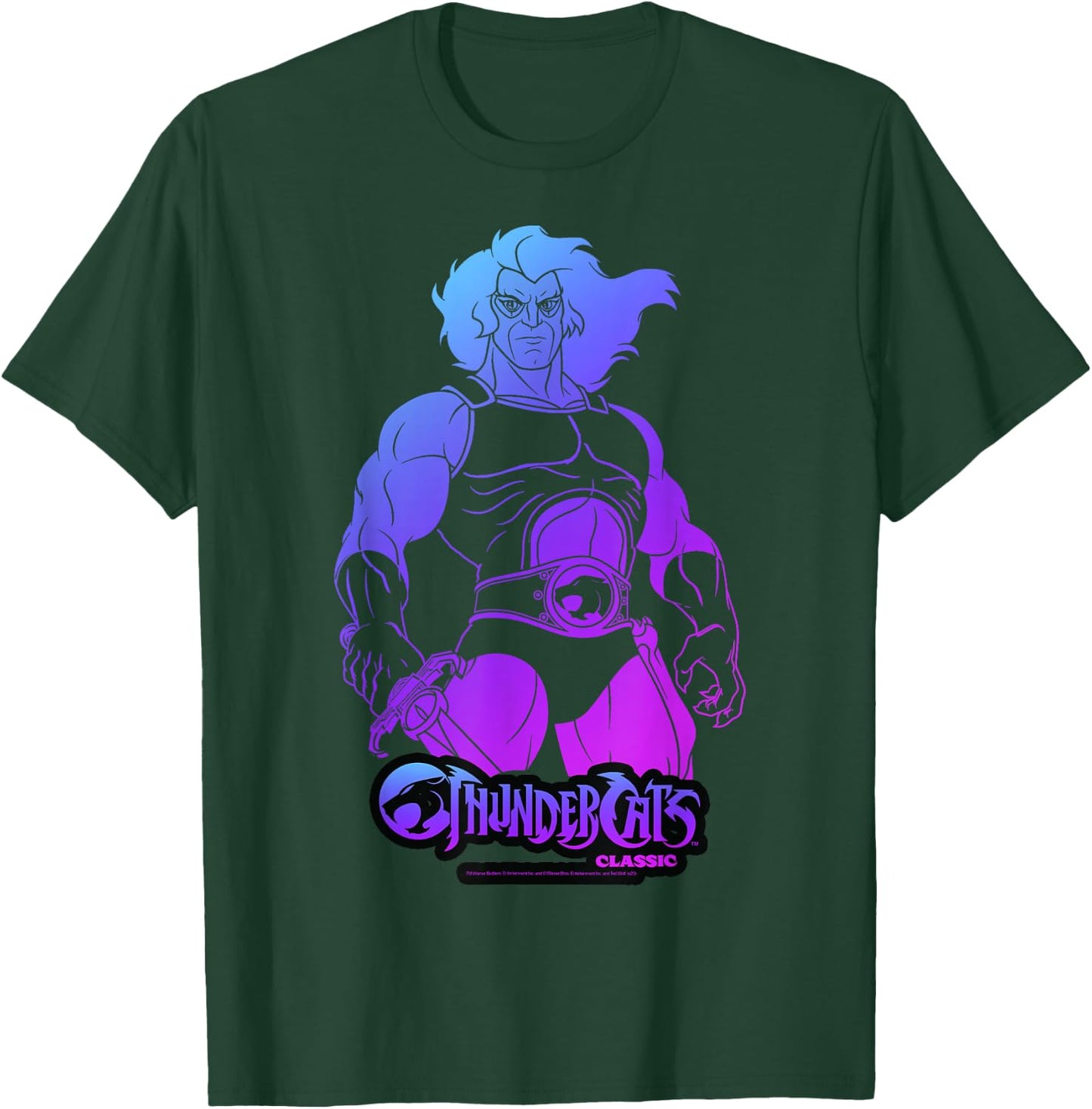 ThunderCats Lion-O Gradient Portrait T-Shirt - T-Shirt | Forest