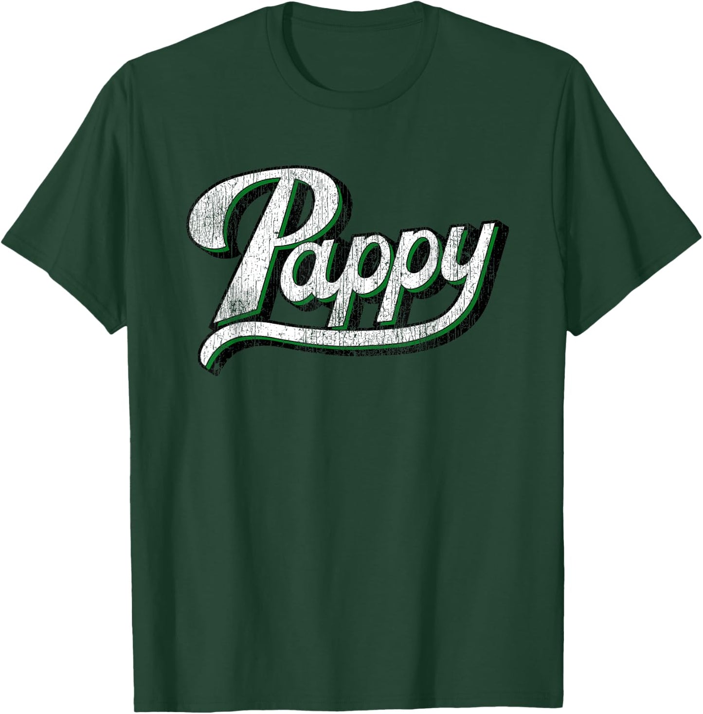 Vintage Pappy Father's Day for Grandpa from Grandkids T-Shirt - T-Shirt | Forest