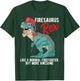 Firefighter T Rex Firesarus Rex Dinosaur Fireman Boys Kids T-Shirt - T-Shirt | Forest