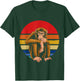 Retro Vintage Chimpanzee Monkey Wild Forest Animal T-Shirt - T-Shirt | Forest