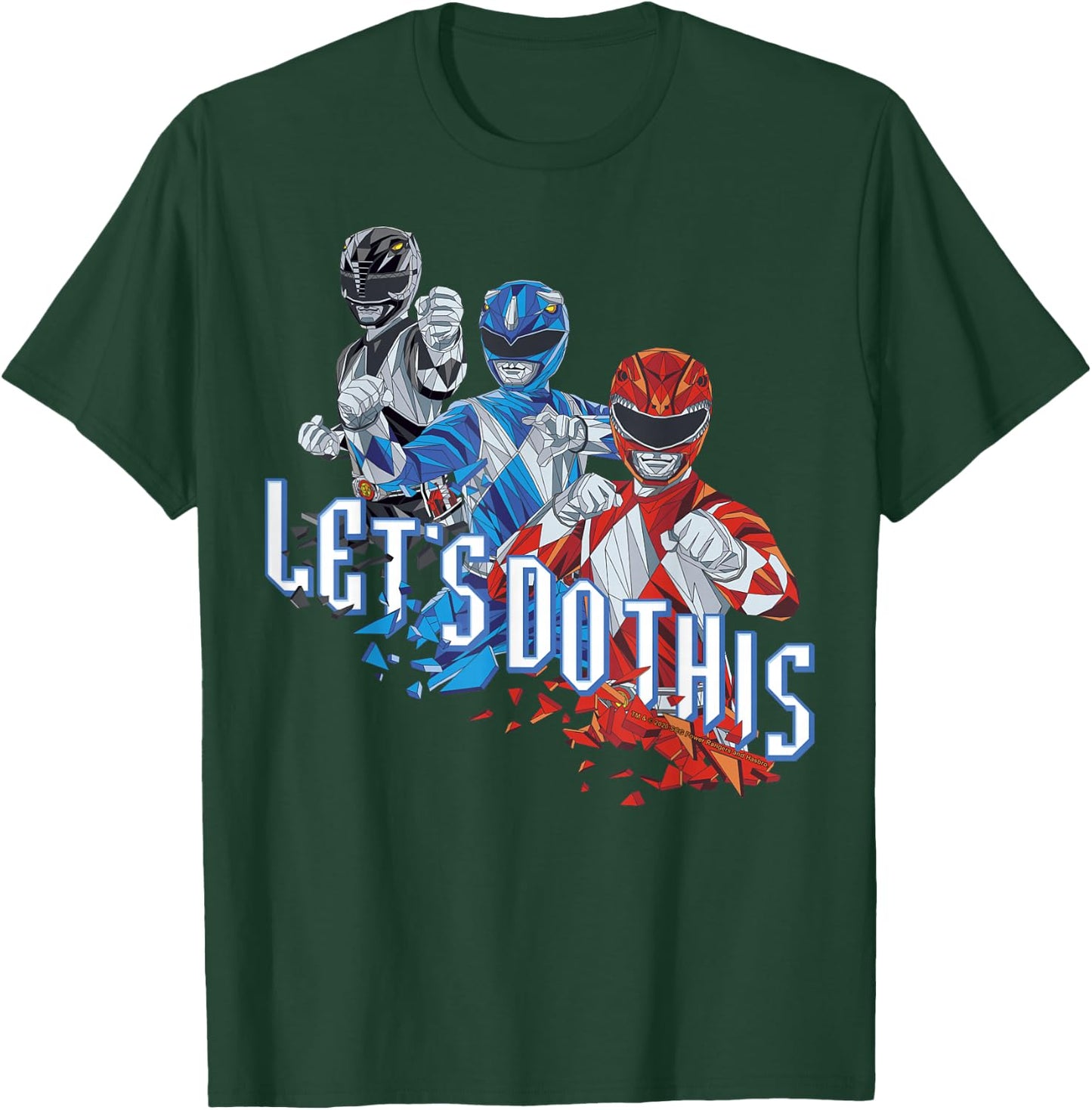 Power Rangers Power Up Red Vintage Logo T-Shirt - T-Shirt | Forest
