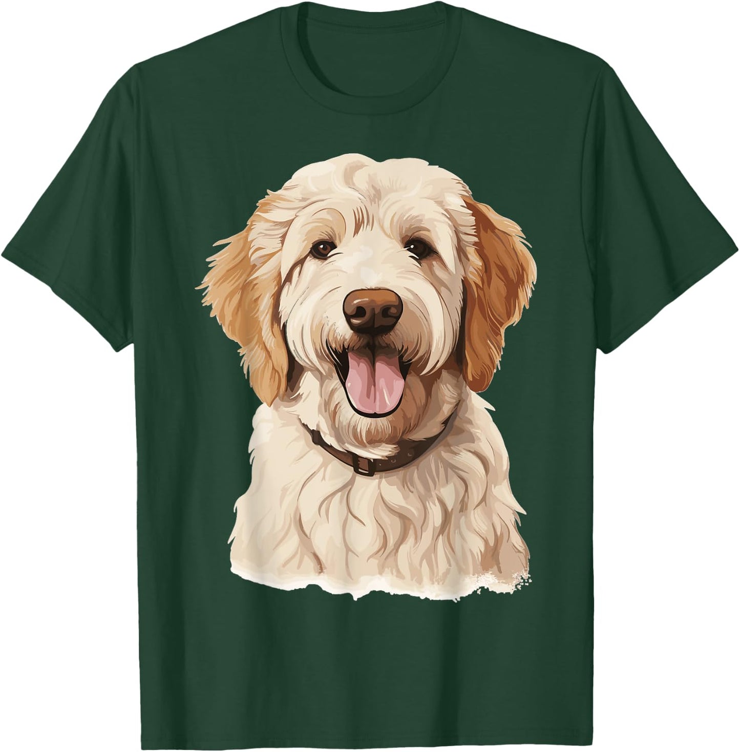 Goldendoodle Dog Breed Pet Cute Graphic Women Kids T-Shirt - T-Shirt | Forest
