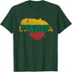 Lithuanian Map and Flag Keepsakes - Lithuania T-Shirt - T-Shirt | Forest
