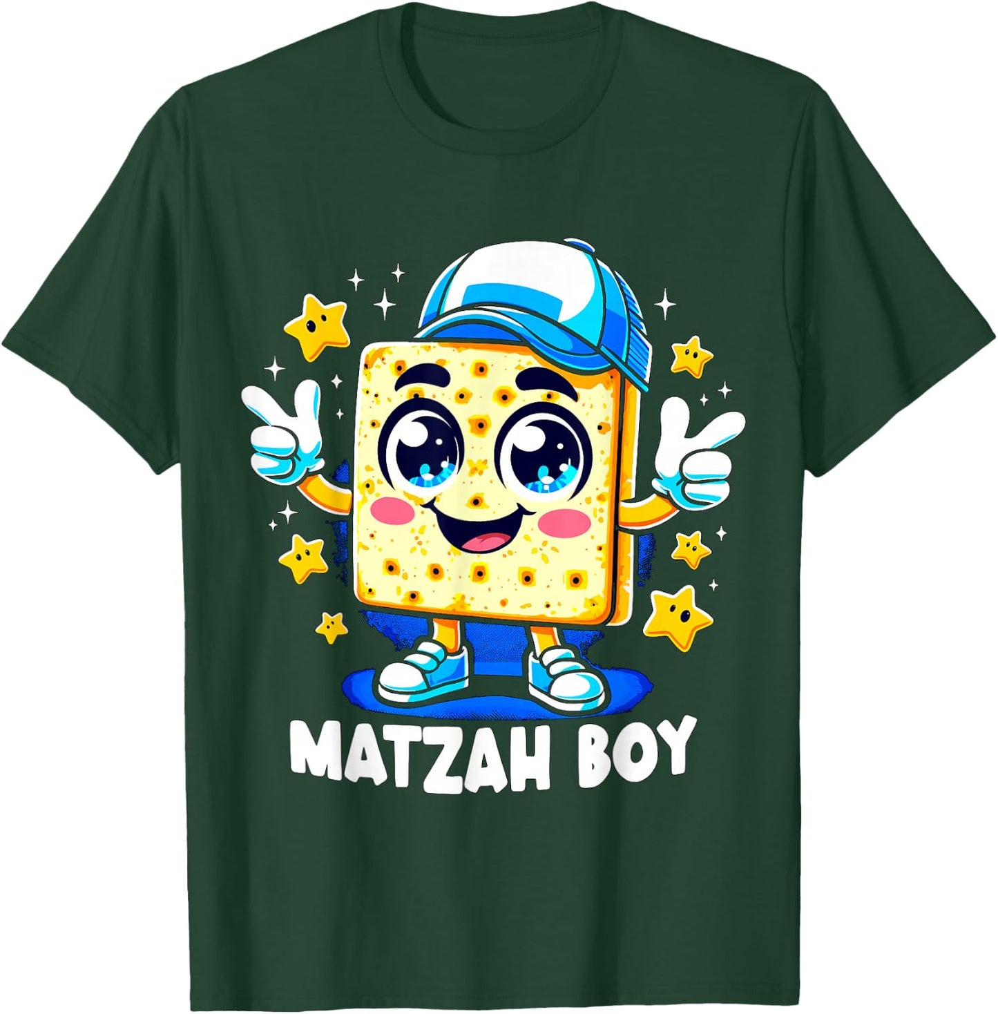 Matzah Boy Pessach Passover Jewish Egypt Boy T-Shirt - T-Shirt | Forest