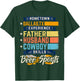 Father Husband Cowboy Beer Sports Dallas, TX Dad Fathers Day T-Shirt - T-Shirt | Forest