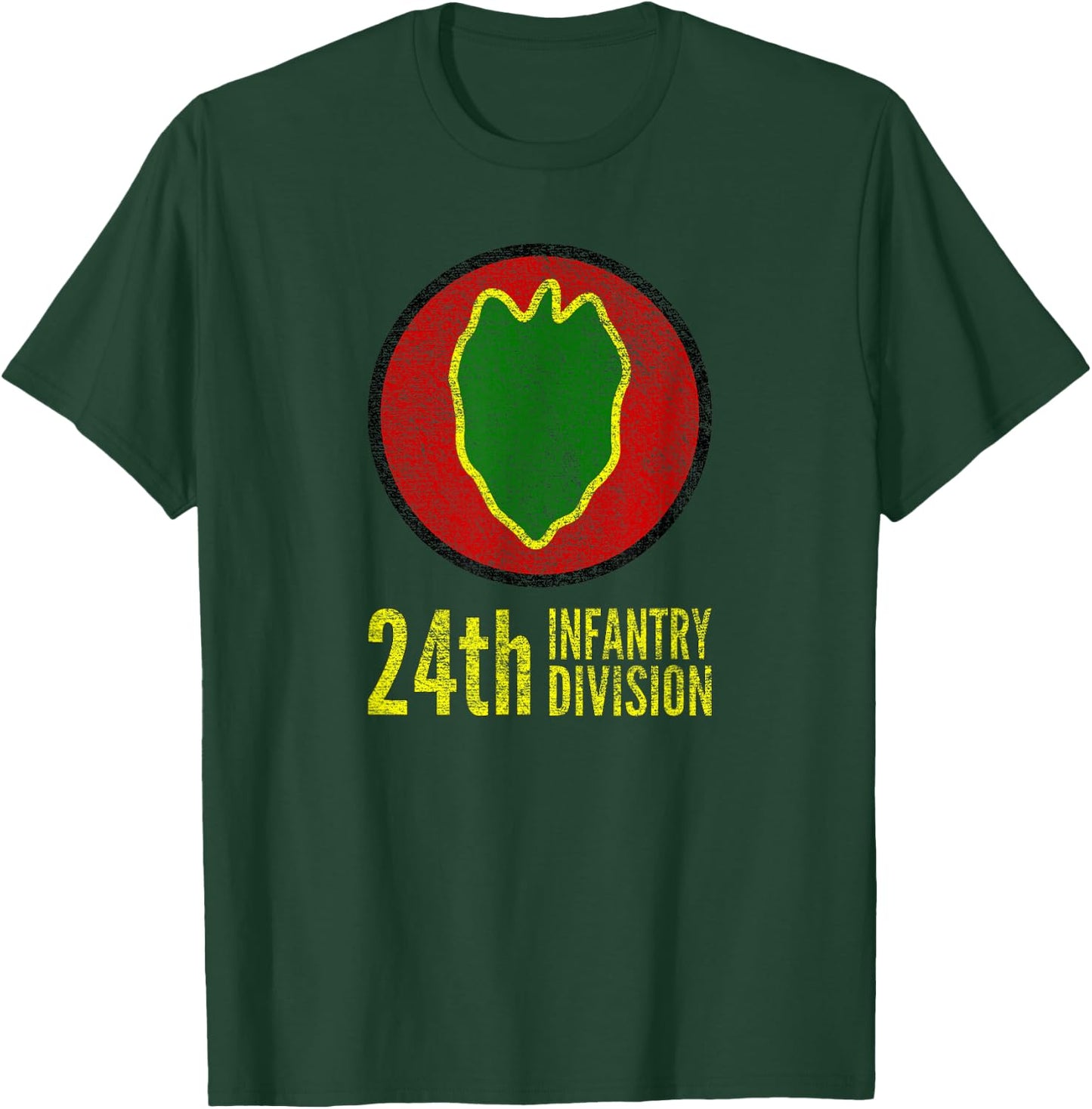 24th INFANTRY DIVISION TWENTY VIURTH ARMY T-Shirt - T-Shirt | Forest