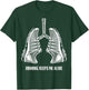 Running Keeps Me Alive T-Shirt - T-Shirt | Forest