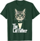 Cat Lover Gifts Funny The CatFather Cat Dad T-Shirt - T-Shirt | Forest