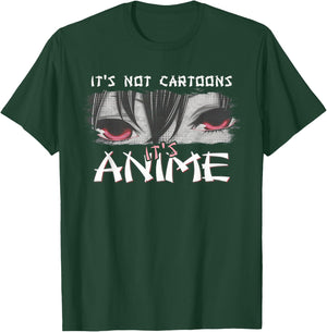 Japanese Animation Characters Its Not Cartoons It's Anime T-Shirt - T-Shirt | Forest