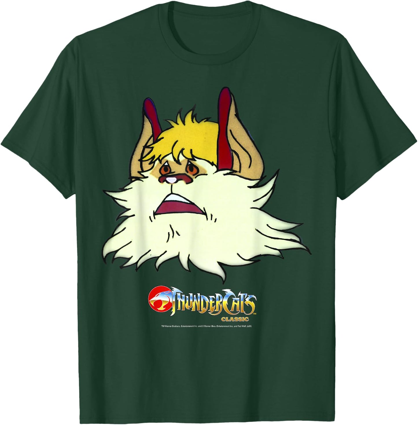 Thundercats Classic Snarf Big Face T-Shirt - T-Shirt | Forest