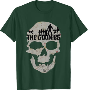 Kids The Goonies Skeleton Map Poster T-Shirt - T-Shirt | Forest