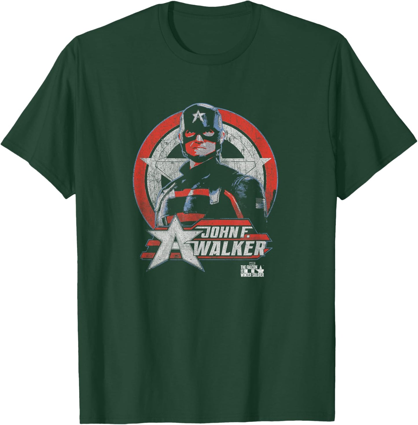 Marvel Falcon & Winter Soldier John F. Walker Portrait T-Shirt - T-Shirt | Forest