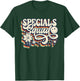 Vintage Specials Squad Art Music PE Tech Gym Teacher Team T-Shirt - T-Shirt | Forest