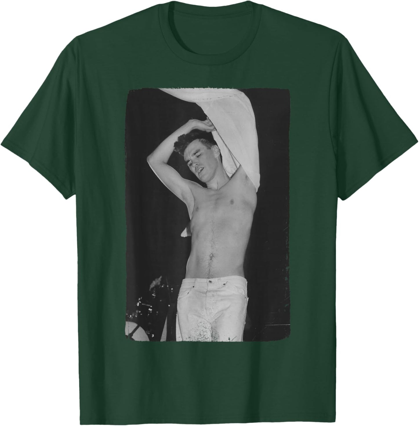 The Smiths Topless Morrissey 1986 by Stephen Wright T-Shirt - T-Shirt | Forest
