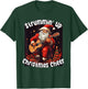 Santa Playing Acoustic Guitar - Strummin Up Christmas Cheer T-Shirt - T-Shirt | Forest