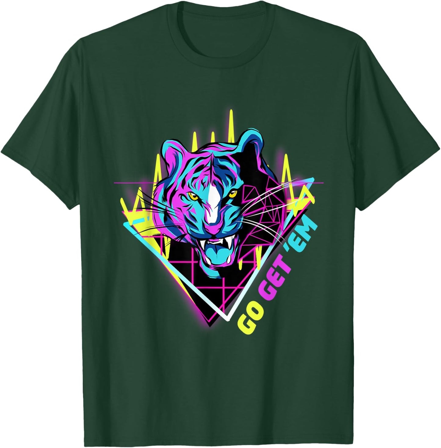 Go Get Em Tiger T-Shirt - T-Shirt | Forest