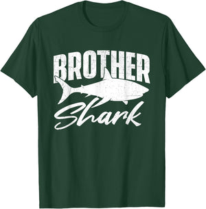 Brother Shark - Marine Biologist Wildlife Animal Ocean Lover T-Shirt - T-Shirt | Forest