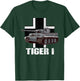 Tiger I German Heavy Tank WW2 Panzer Armored T-Shirt - T-Shirt | Forest