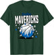 NBA Dallas Mavericks Basketball Doodle Stars T-Shirt - T-Shirt | Forest