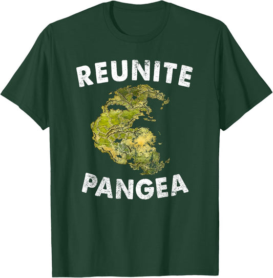 Reunite Pangea - Funny Geology Vintage Geologist T-Shirt - T-Shirt | Forest
