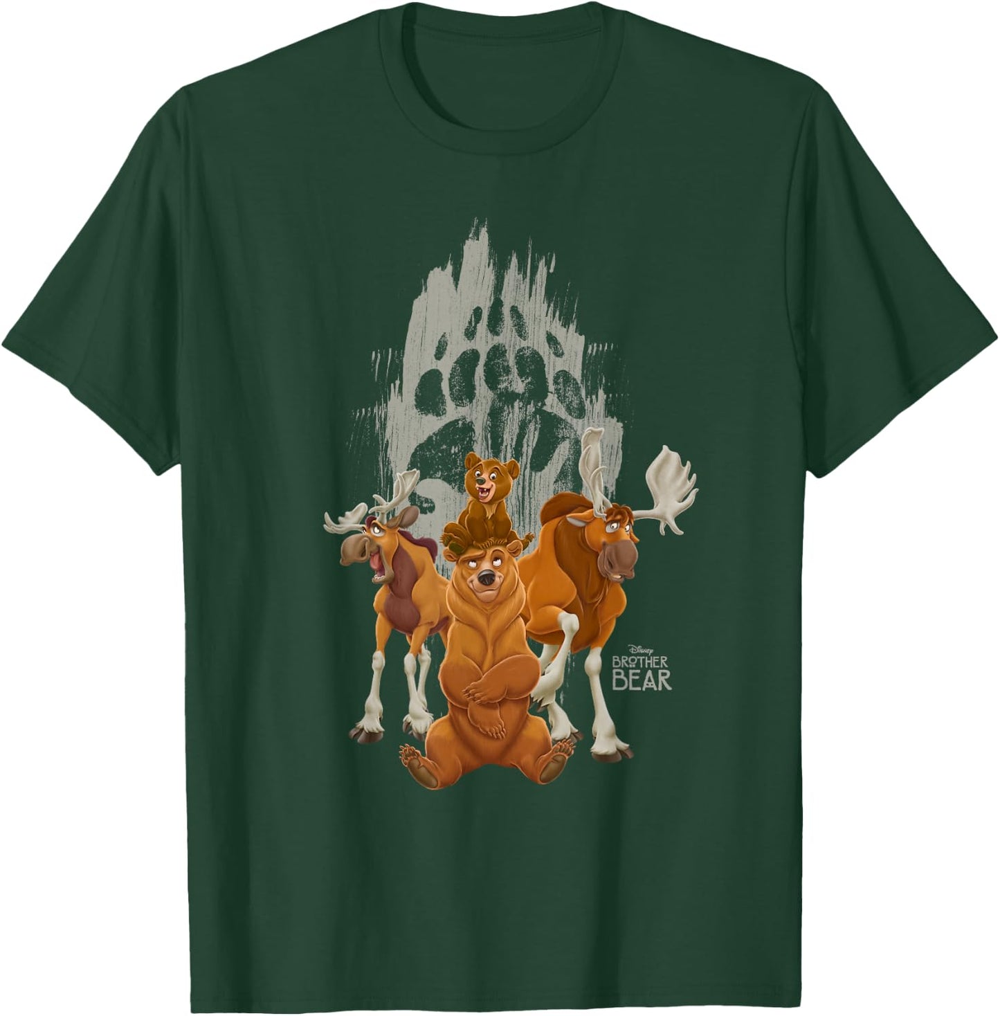 Disney Brother Bear Characters T-Shirt - T-Shirt | Forest