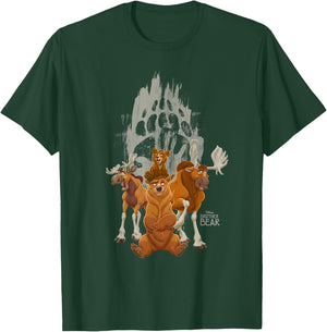 Disney Brother Bear Characters T-Shirt - T-Shirt | Forest