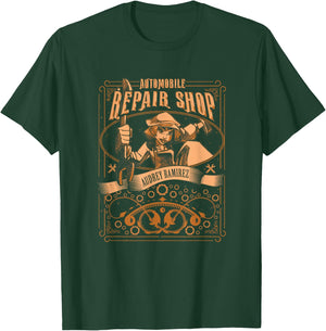 Disney Atlantis: The Lost Empire Audrey Ramirez Repair Badge T-Shirt - T-Shirt | Forest