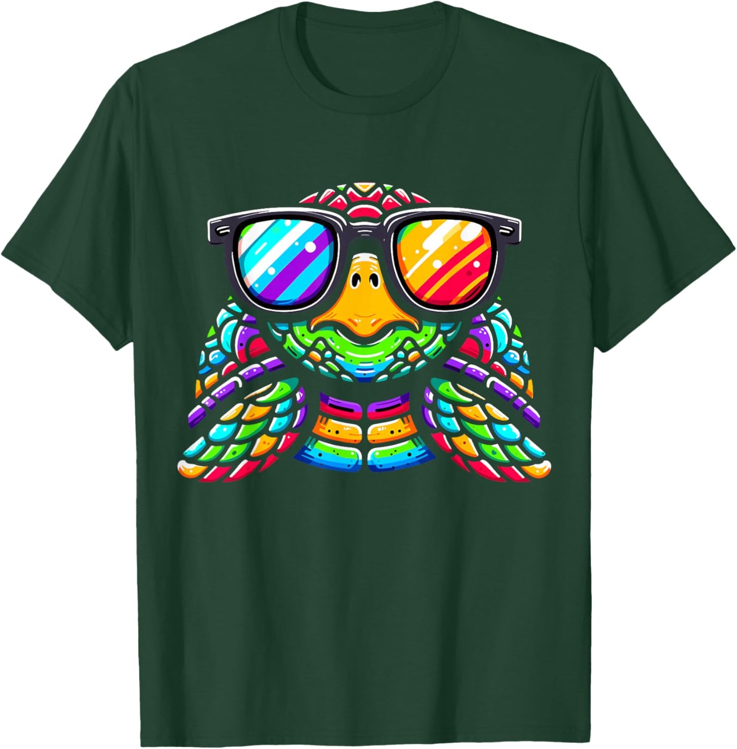 Tie-Dye Turtle Peace Hippie T-Shirt - T-Shirt | Forest