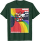 Mario Kart Pride Mario Here We Go Rainbow Road Poster Small T-Shirt - T-Shirt | Forest
