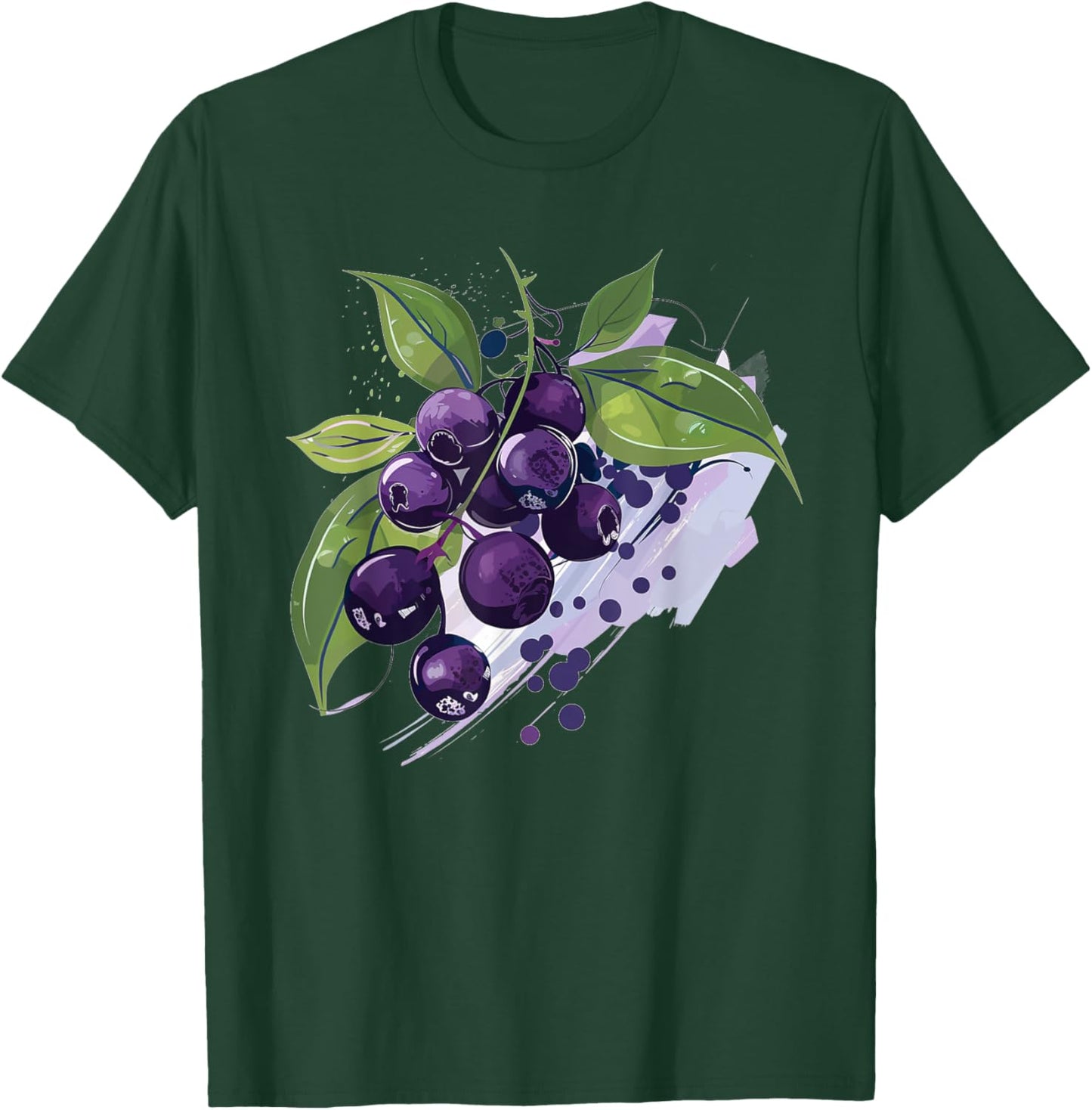 Pretty Huckleberries Costume for Fruits Lovers T-Shirt - T-Shirt | Forest