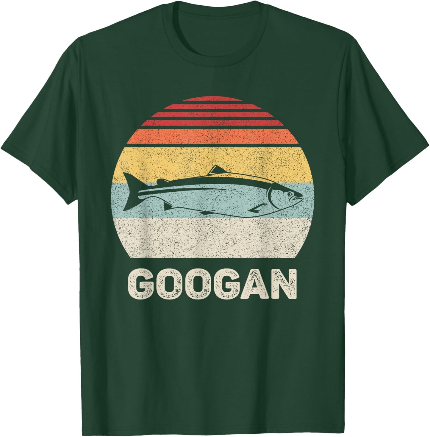 Retro Googan Fish Shirt Fishing Vintage T-Shirt - T-Shirt | Forest