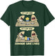 Shark Lets Eat Funny English Grammar Commas Punctuation T-Shirt - T-Shirt | Forest