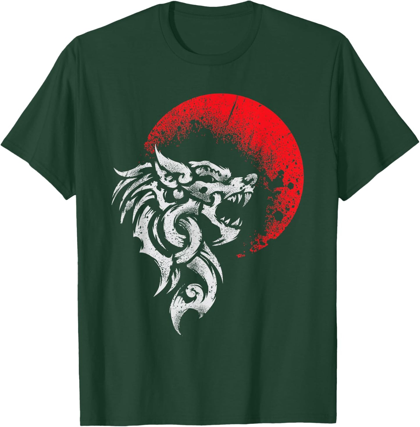 Viking Fenrir - Monstrous Wolf Norse Mythology - Ragnarok T-Shirt - T-Shirt | Forest
