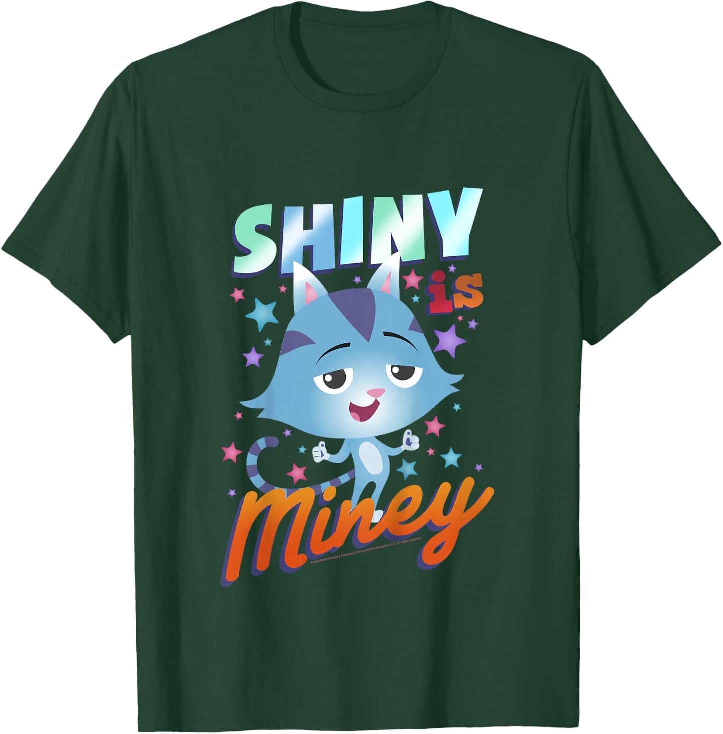 Kids Gabby's Dollhouse CatRat Shiny Is Miney T-Shirt - T-Shirt | Forest