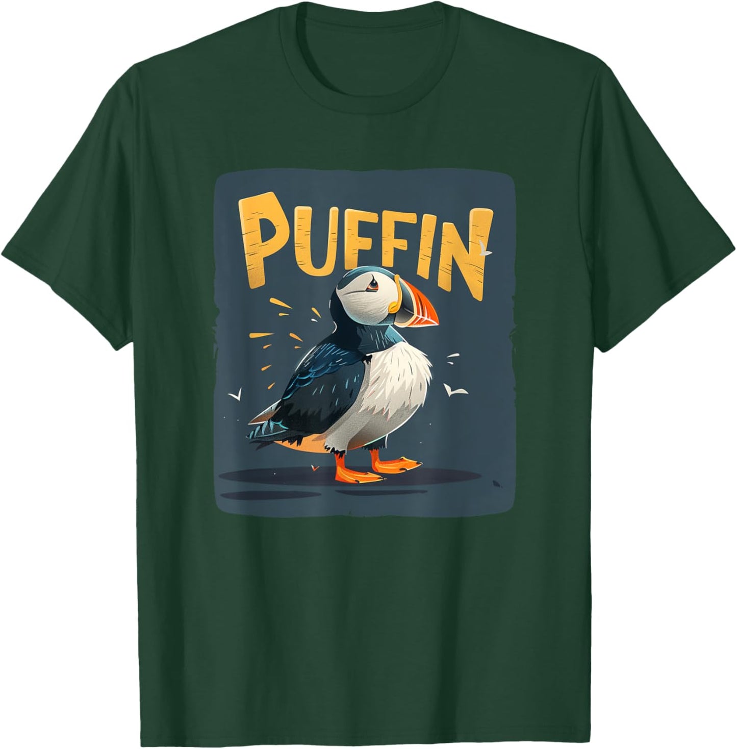 Pretty Puffin for Birds Boys and Girls T-Shirt - T-Shirt | Forest