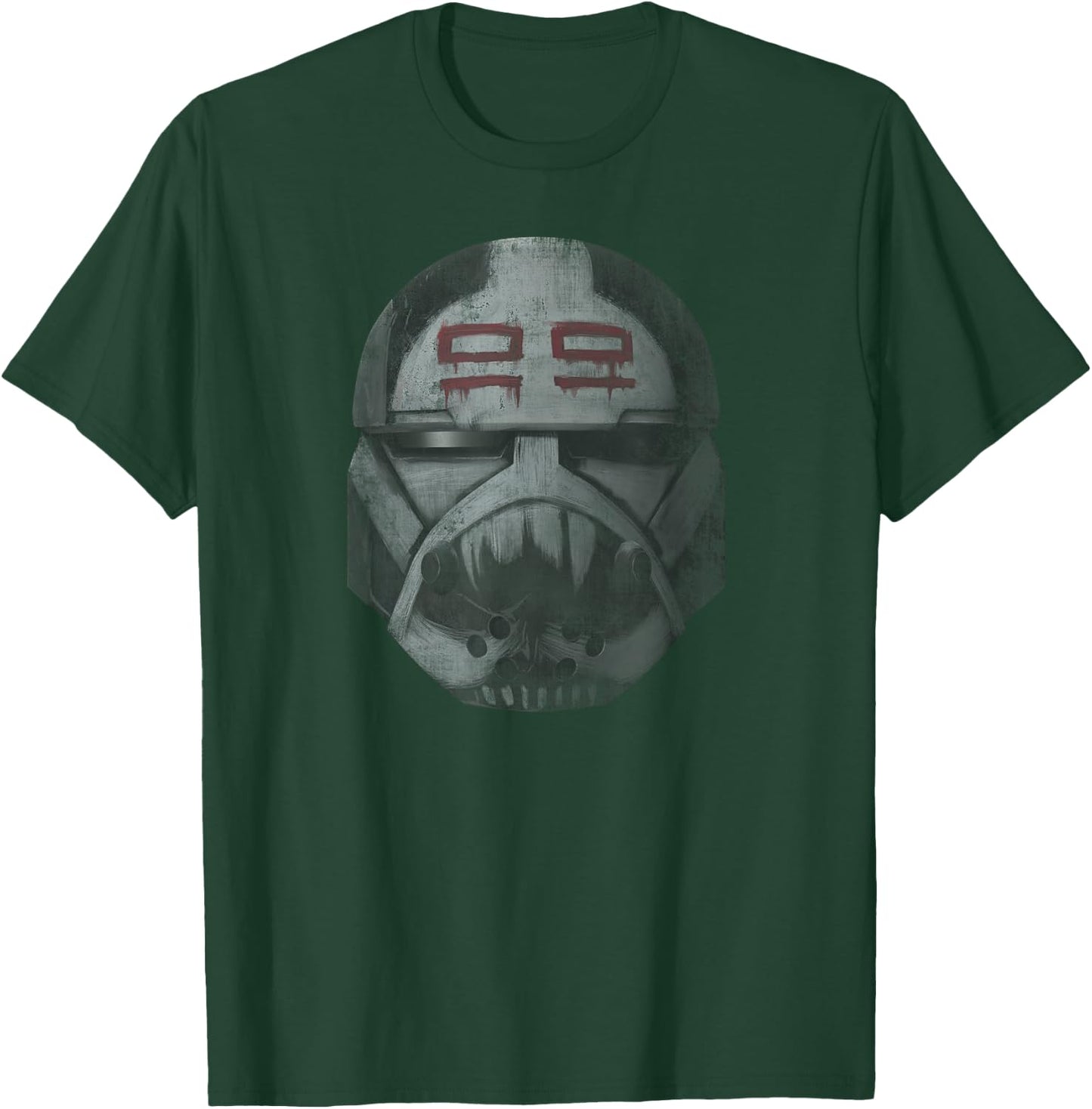 Star Was The Clone Wars The Bad Batch Wrecker Helmet T-Shirt - T-Shirt | Forest