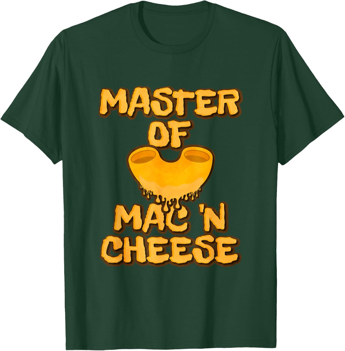 Master Of Mac N Cheese Shirt Funny Grilled Cheese T-Shirt - T-Shirt | Forest